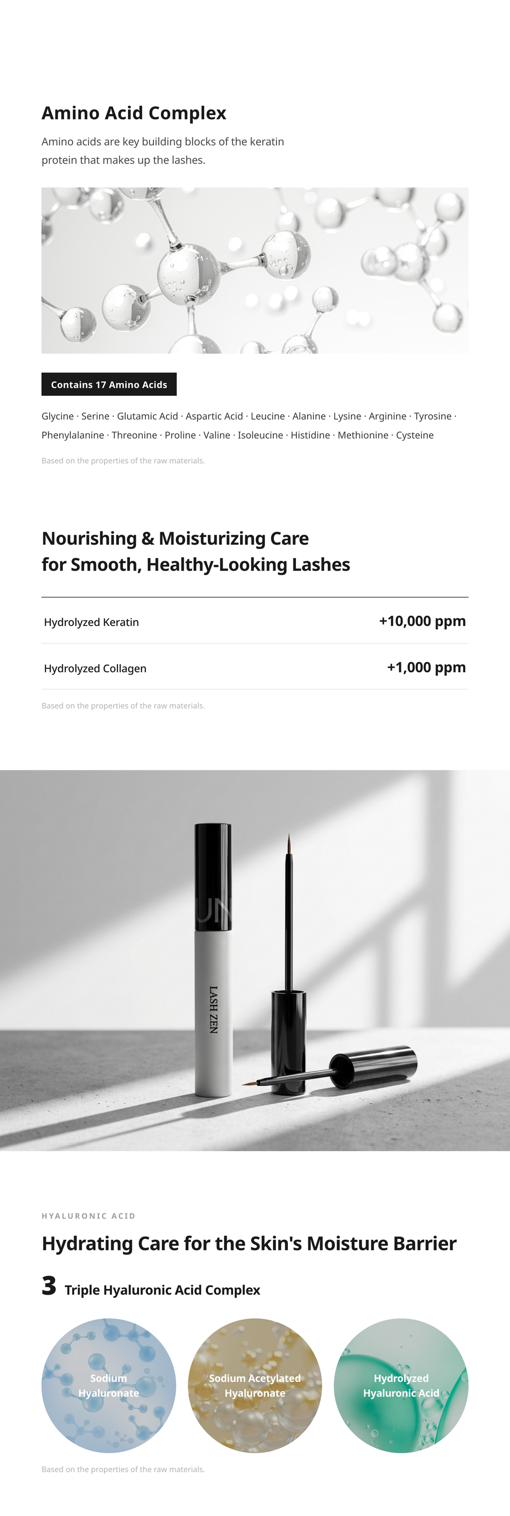 LASHZEN Peptide Eyelash Serum